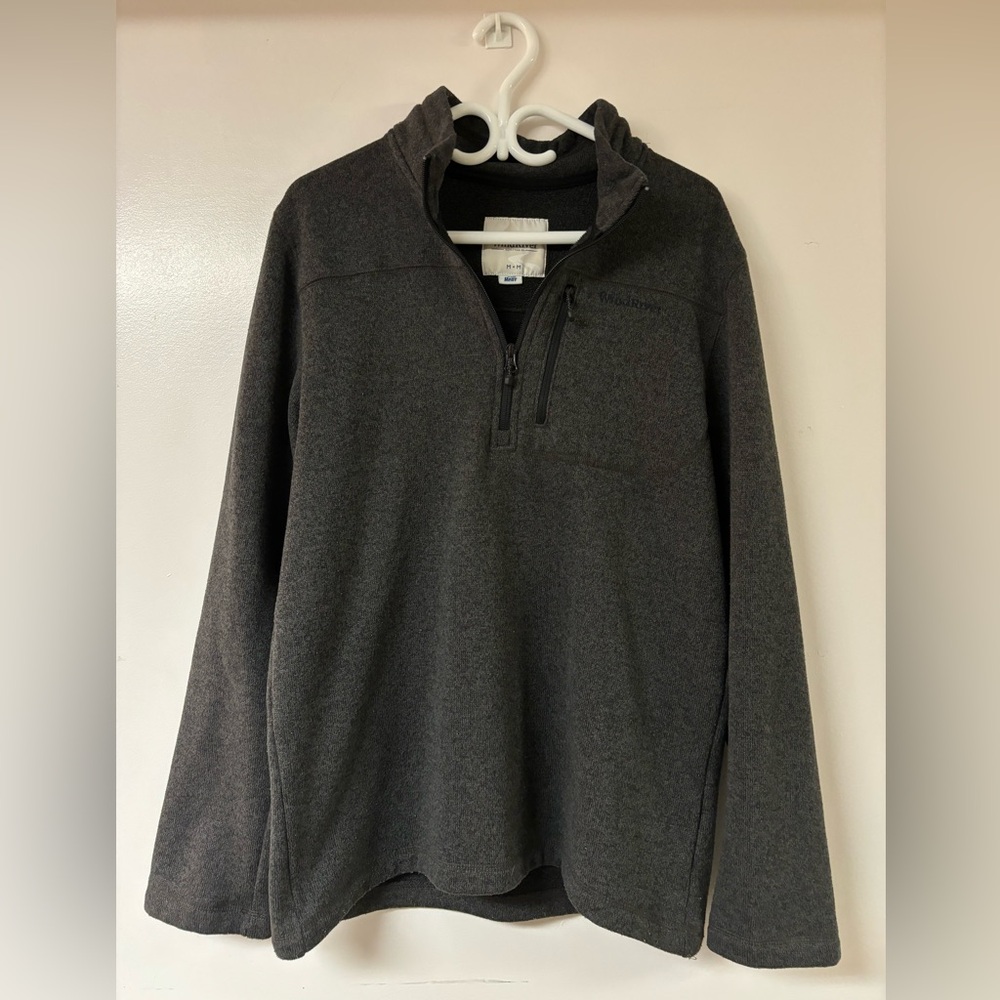 Wind River great zip-up crew neck size medium